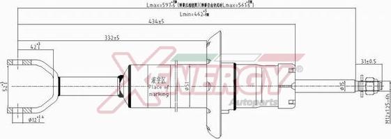 AP XENERGY X843341 - Shock Absorber car-mod.net