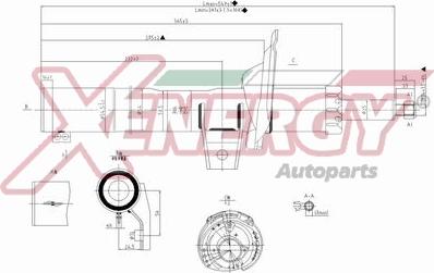AP XENERGY X8015335 - Shock Absorber car-mod.net