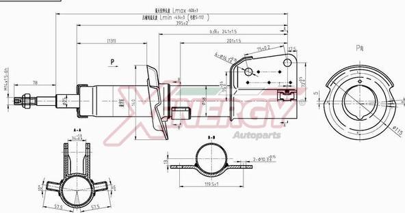 AP XENERGY X803335 - Shock Absorber car-mod.net