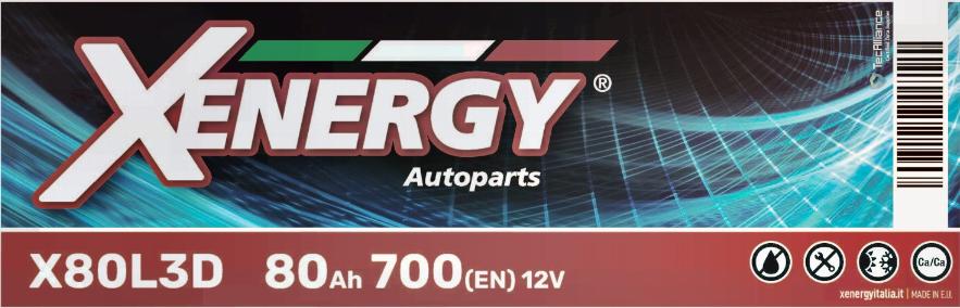 AP XENERGY X80L3D - Starter Battery car-mod.net
