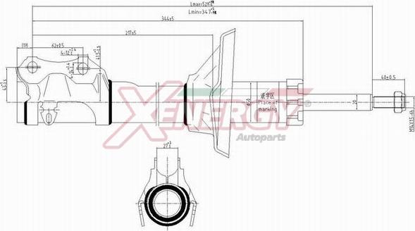 AP XENERGY X810634 - Shock Absorber car-mod.net