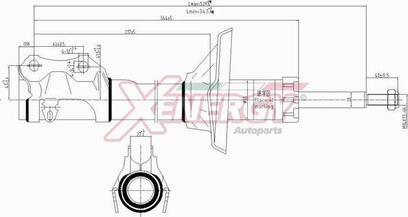 AP XENERGY X810334 - Shock Absorber car-mod.net