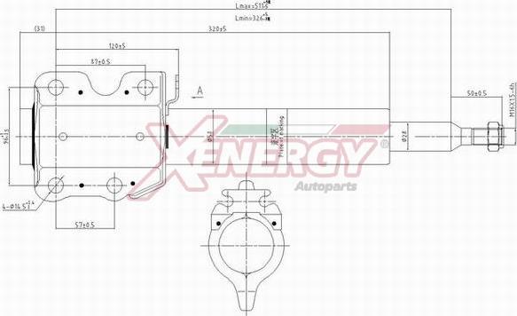 AP XENERGY X810335 - Shock Absorber car-mod.net