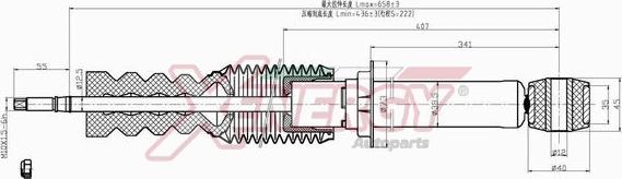 AP XENERGY X817341 - Shock Absorber car-mod.net