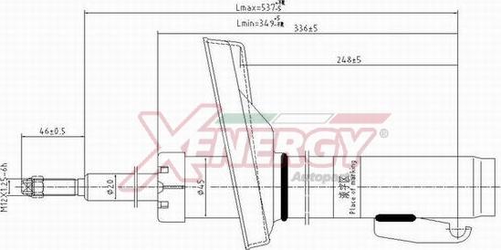 AP XENERGY X835333 - Shock Absorber car-mod.net
