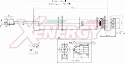 AP XENERGY X309553 - Shock Absorber car-mod.net