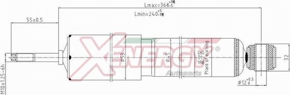AP XENERGY X309344 - Shock Absorber car-mod.net