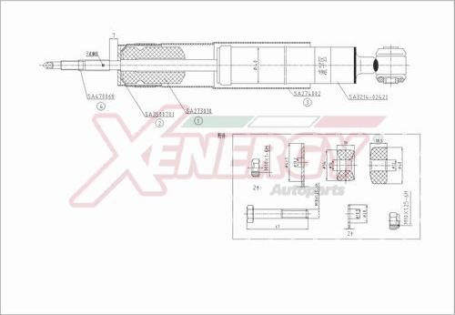 AP XENERGY X306553 - Shock Absorber car-mod.net