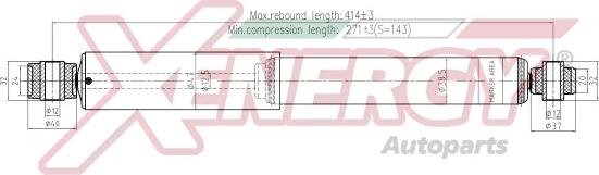AP XENERGY X331343 - Shock Absorber car-mod.net