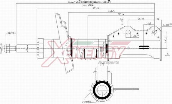 AP XENERGY X373339 - Shock Absorber car-mod.net