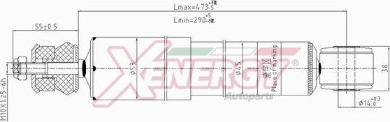 AP XENERGY X299344 - Shock Absorber car-mod.net