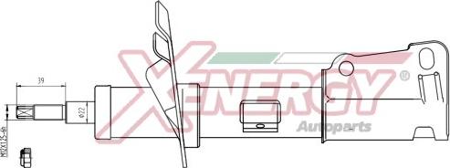 AP XENERGY X249339 - Shock Absorber car-mod.net