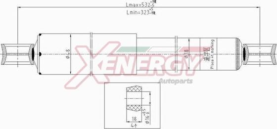 AP XENERGY X240443 - Shock Absorber car-mod.net