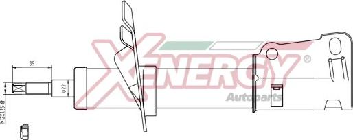 AP XENERGY X250339 - Shock Absorber car-mod.net