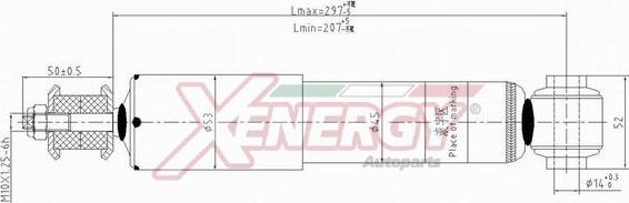 AP XENERGY X261344 - Shock Absorber car-mod.net