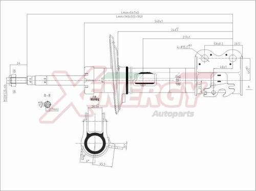 AP XENERGY X745333 - Shock Absorber car-mod.net