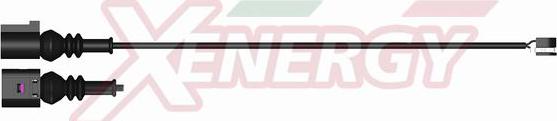 AP XENERGY X70196 - Warning Contact, brake pad wear car-mod.net