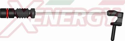 AP XENERGY X70164 - Warning Contact, brake pad wear car-mod.net
