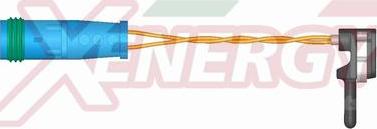 AP XENERGY X70242 - Warning Contact, brake pad wear car-mod.net