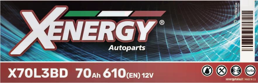 AP XENERGY X70L3BD - Starter Battery car-mod.net