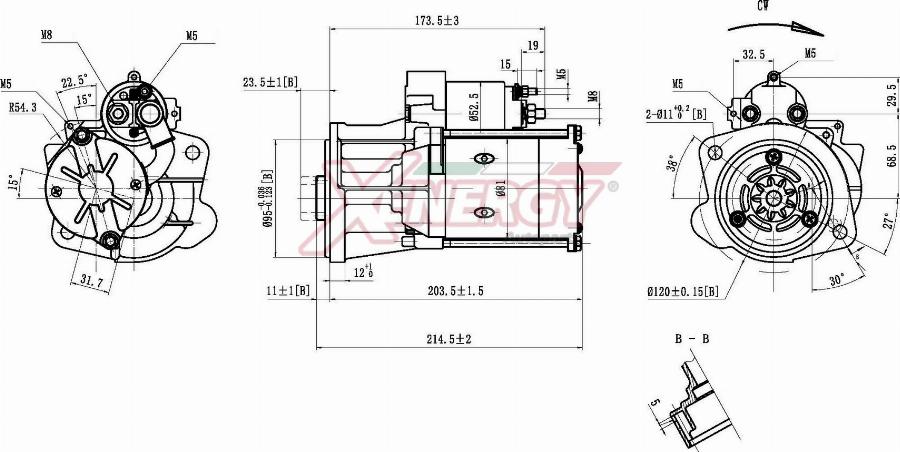 AP XENERGY XST15620AD - Starter car-mod.net