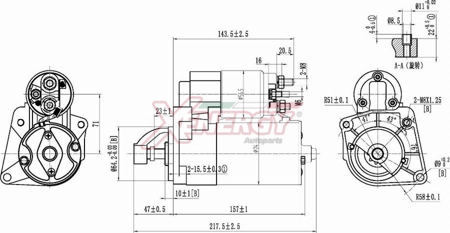 AP XENERGY XST15120AD - Starter car-mod.net