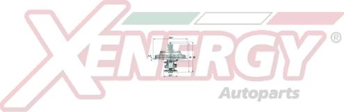 AP XENERGY XT6034 - Coolant thermostat / housing car-mod.net
