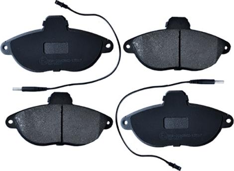 ASAM 55452 - Brake Pad Set, disc brake car-mod.net