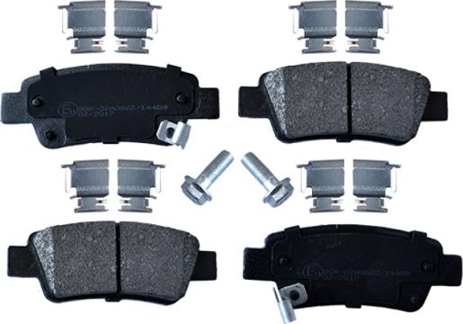 ASAM 55424 - Brake Pad Set, disc brake car-mod.net