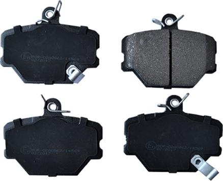 ASAM 55390 - Brake Pad Set, disc brake car-mod.net