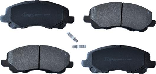 ASAM 55383 - Brake Pad Set, disc brake car-mod.net