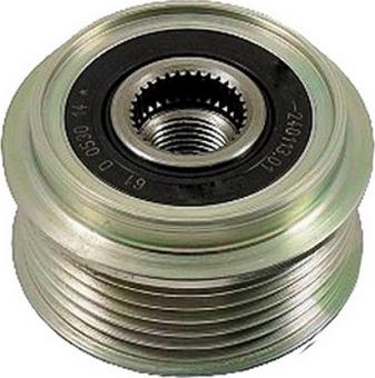 ASAM 55206 - Pulley, alternator, freewheel clutch car-mod.net
