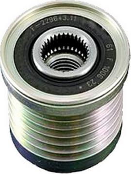 ASAM 55207 - Pulley, alternator, freewheel clutch car-mod.net