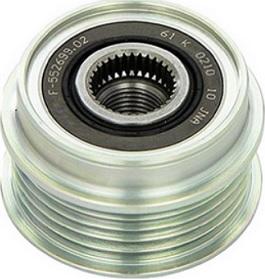 ASAM 55211 - Pulley, alternator, freewheel clutch car-mod.net