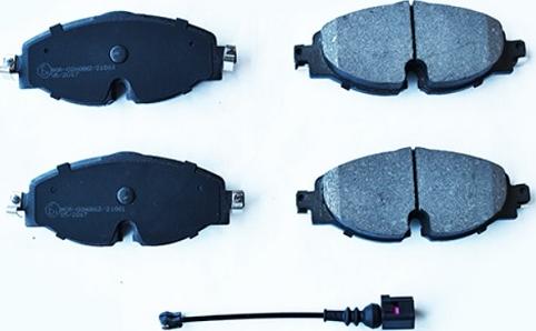 ASAM 55750 - Brake Pad Set, disc brake car-mod.net