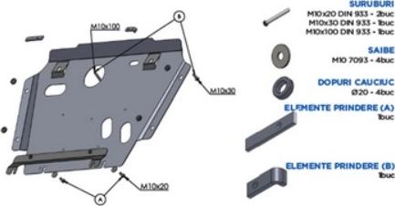 ASAM 62333 - Engine Guard / Skid Plate car-mod.net