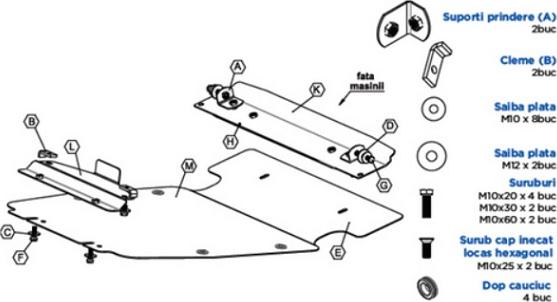 ASAM 62225 - Engine Guard / Skid Plate car-mod.net