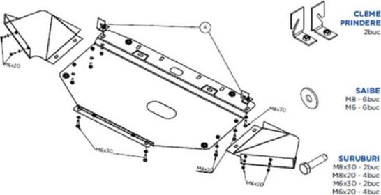 ASAM 62221 - Engine Guard / Skid Plate car-mod.net