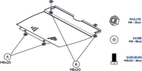 ASAM 67666 - Engine Guard / Skid Plate car-mod.net