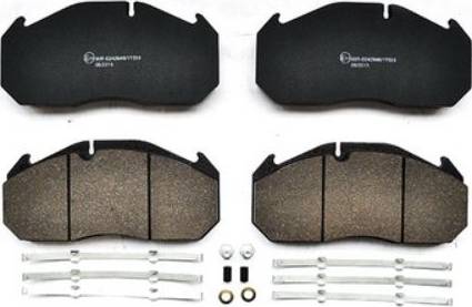 ASAM 80995 - Brake Pad Set, disc brake car-mod.net