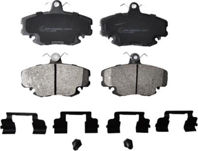 ASAM 80360 - Brake Pad Set, disc brake car-mod.net