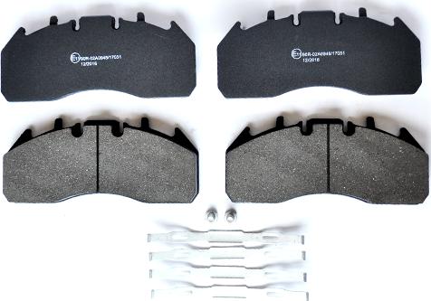 ASAM 34952 - Brake Pad Set, disc brake car-mod.net