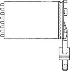 ASAM 34886 - Heat Exchanger, interior heating car-mod.net