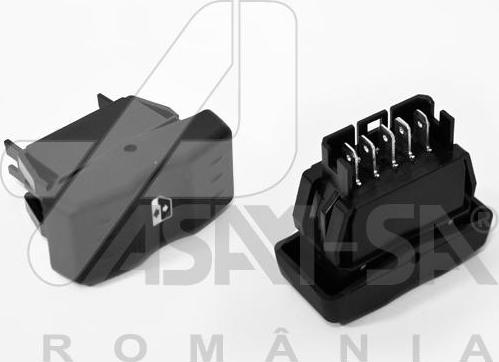 ASAM 30990 - Switch, window regulator car-mod.net