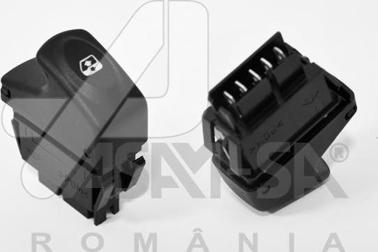 ASAM 30989 - Switch, window regulator car-mod.net