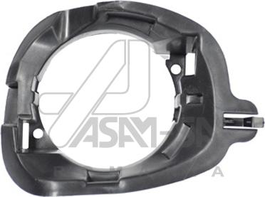 ASAM 30615 - Frame, fog light car-mod.net