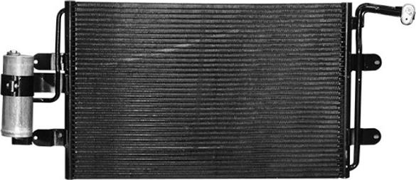 ASAM 32160 - Condenser, air conditioning car-mod.net