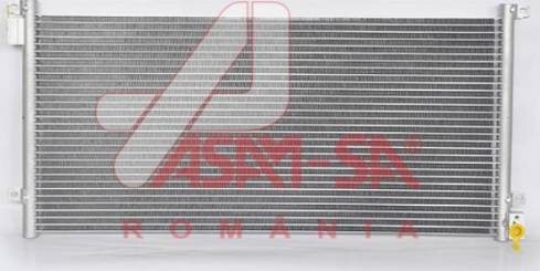 ASAM 32862 - Condenser, air conditioning car-mod.net