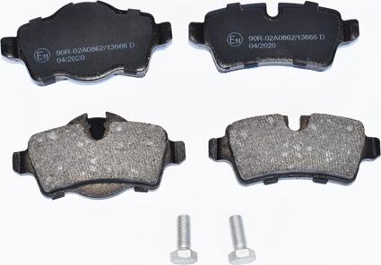 ASAM 79638 - Brake Pad Set, disc brake car-mod.net