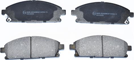 ASAM 79816 - Brake Pad Set, disc brake car-mod.net